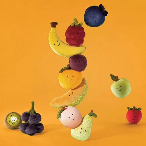 Jellycat Knuffelmeloen - 7 Cm - Afbeelding 2