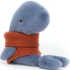 Jellycat Cozy Crew Knuffelwalvis - 18 Cm