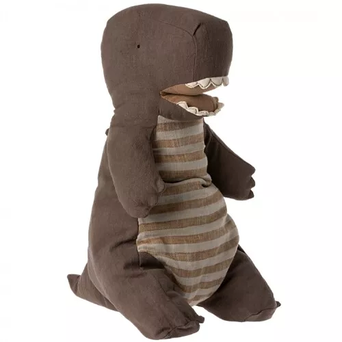 Maileg Knuffeldino Chocolate - 52 Cm