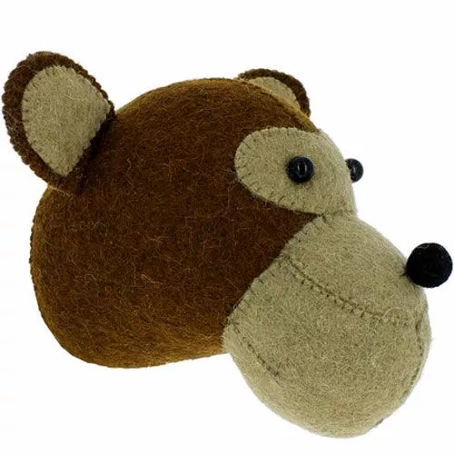 Fiona Walker Dierenkop Aap - Mini - Afbeelding 2