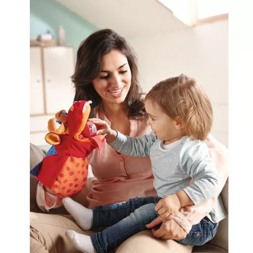 Haba Handpop Veelvraat Draak - Afbeelding 2