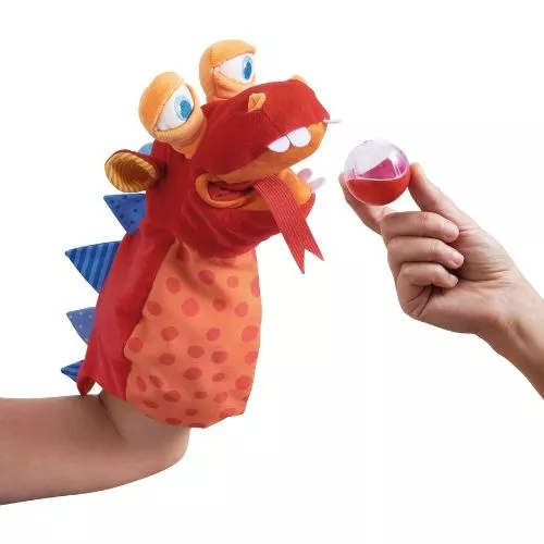 Haba Handpop Veelvraat Draak - Afbeelding 3