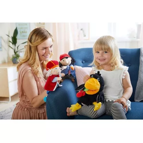 Haba Handpop Veelvraat Raaf - Afbeelding 2