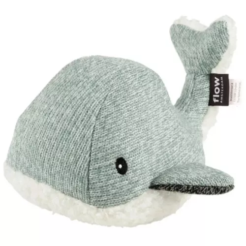 Flow Amsterdam Knuffelwalvis Met Hartslag - Groen - Afbeelding 2