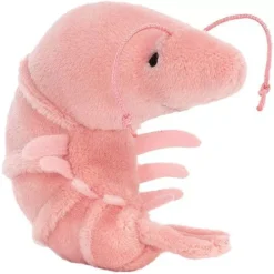 Jellycat Knuffelgarnaal - 6 Cm