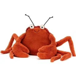 Jellycat Knuffelkrab Crispin - M - 15 Cm