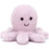 Jellycat Knuffeloctopus Fluffy - 8 Cm