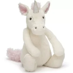 Jellycat Knuffeleenhoorn Bashful - M - 31 Cm