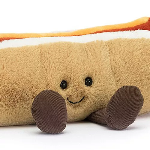 Jellycat Amusables Knuffelhotdog - 25 Cm - Afbeelding 2