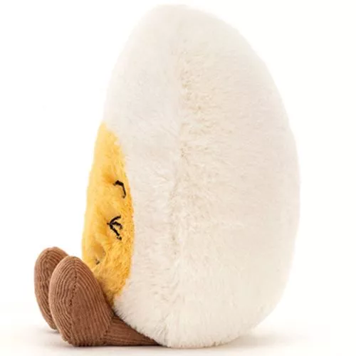 Jellycat Amuseables Knuffel Gekookt Ei - Blij - 14 Cm - Afbeelding 2