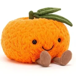 Jellycat Amuseables Knuffelmandarijn - 12 Cm