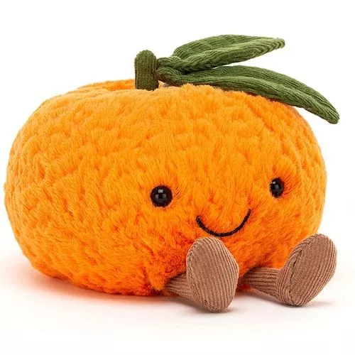 Jellycat Amuseables Knuffelmandarijn - 12 Cm