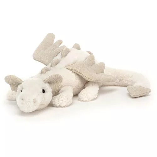 Jellycat Knuffeldraak Snow Little - 7 Cm