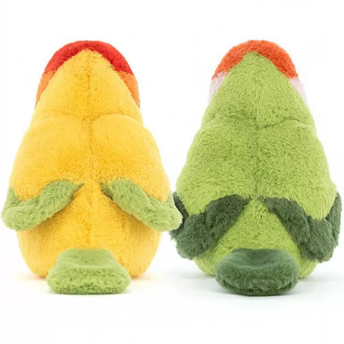 Jellycat Knuffeldwergpapegaai - 2 St - 12 Cm - Afbeelding 2