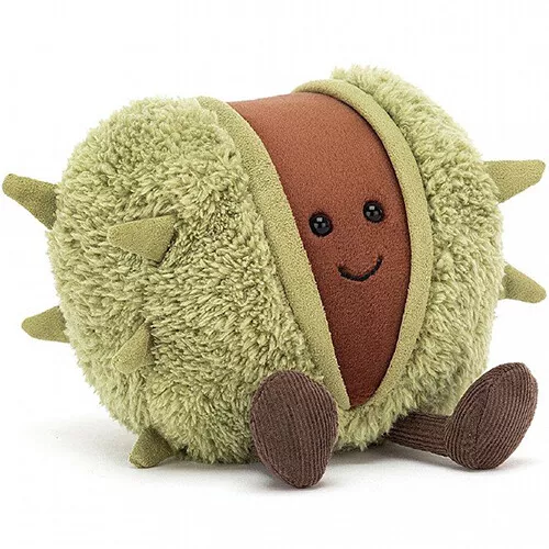 Jellycat Knuffelkastanje Amuseables - 11 Cm