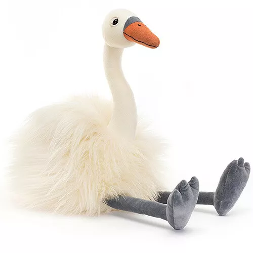 Jellycat Knuffelzwaan Evelyn - 47 Cm