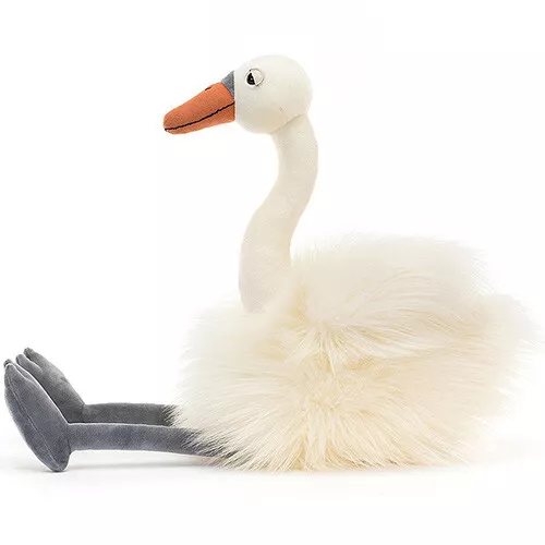 Jellycat Knuffelzwaan Evelyn - 47 Cm - Afbeelding 3