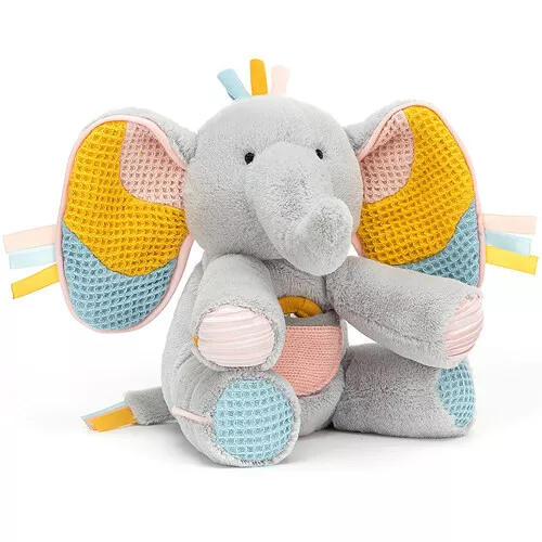 Jellycat Peek-a-boo Activiteitenknuffel - Olifant Elly - 16 Cm
