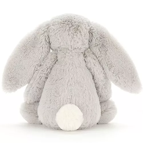 Jellycat Knuffelkonijn Bashful Bunny Silver - M - 31 Cm - Afbeelding 2