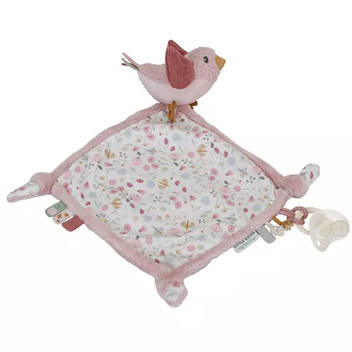 Little Dutch Speendoek Vogel - Flowers & Butterflies - Afbeelding 2