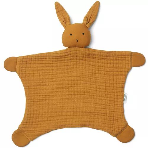 Liewood Knuffeldoek Addison Rabbit - Golden Caramel