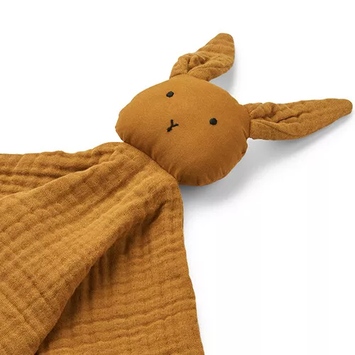 Liewood Knuffeldoek Addison Rabbit - Golden Caramel - Afbeelding 2