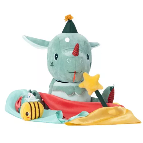 Lilliputiens Knuffeldraak Joe De Tovenaar - 30 Cm - Afbeelding 4