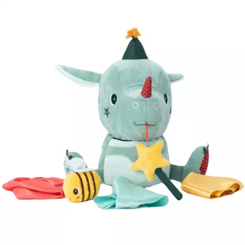 Lilliputiens Knuffeldraak Joe De Tovenaar - 30 Cm - Afbeelding 5