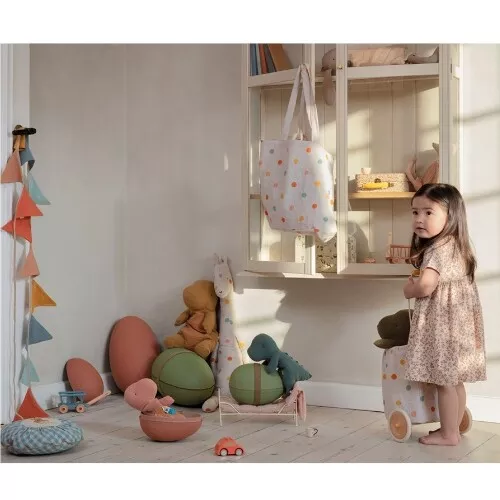 Maileg Knuffeldino In Ei Medium - Dark Ocher - 37 Cm - Afbeelding 4