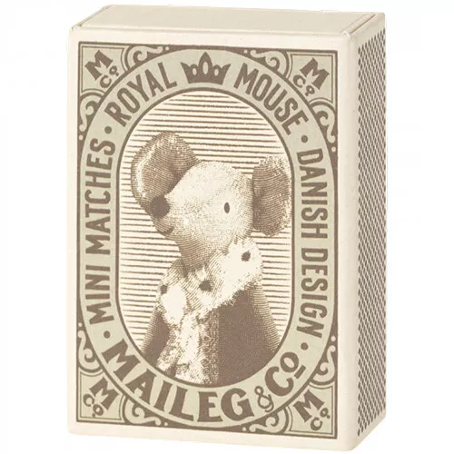 Maileg Knuffelmuis Baby Sleepy-wakey - Blue - 8 Cm - Afbeelding 3