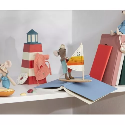 Maileg Knuffelmuis Grote Broer - Windsurfer - 12 Cm - Afbeelding 2