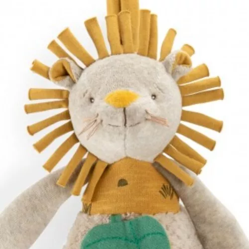Moulin Roty Activiteitenknuffel Leeuw - 30 Cm - Afbeelding 3