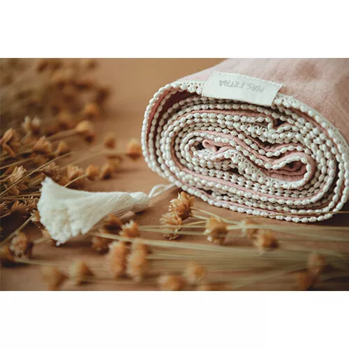 Mrs Ertha Hydrofieldoek En Knuffelrammelaar Eenhoorn - Vanilla - Afbeelding 9