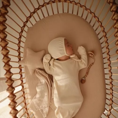 Mushie Knuffeldoek Star - Fog - Afbeelding 3