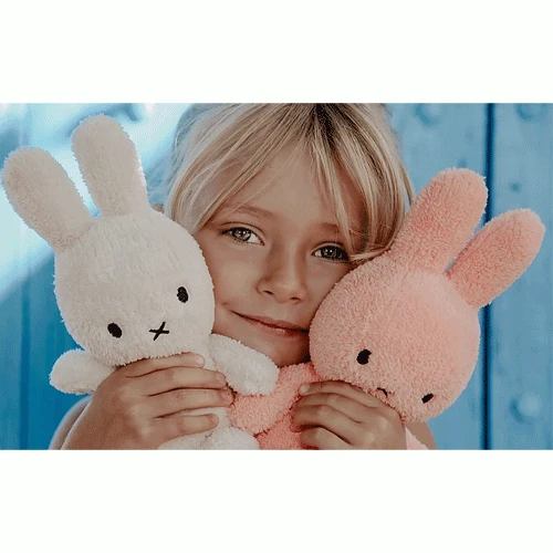 Nijntje-miffy Terry Knuffelkonijn 23 Cm - Crème - Afbeelding 2
