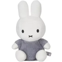 Nijntje Fluffy Knuffelkonijn Blauw - 25 Cm