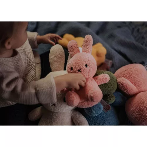 Nijntje-miffy Terry Knuffelkonijn 33 Cm - Crème - Afbeelding 2