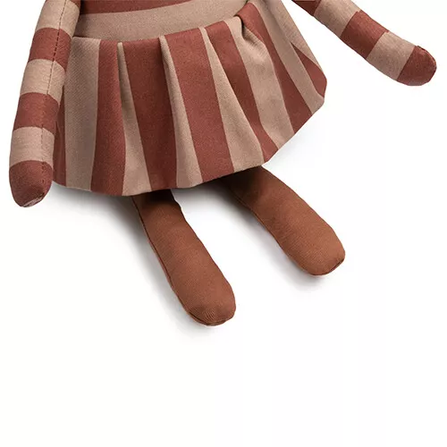 Nobodinoz Knuffelbeer Majestic - Marsala - 53 Cm - Afbeelding 6