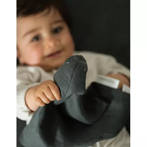 Nobodinoz Knuffeldoek Lin Français - Bird - Green Blue - Afbeelding 3