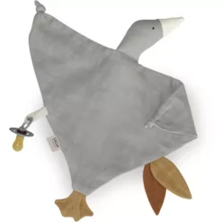 Saga Copenhagen Speendoek Gans - Silver Grey