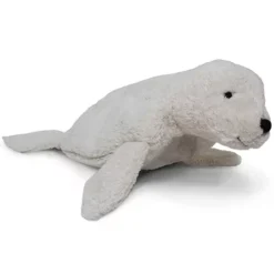 Senger Warmteknuffel Zeehond - Wit - 40 Cm