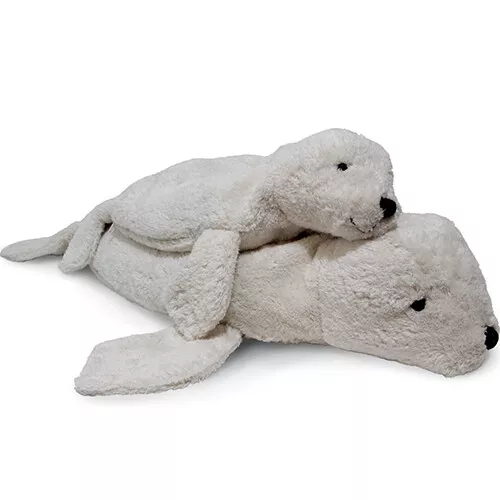 Senger Warmteknuffel Zeehond - Wit - 63 Cm - Afbeelding 2