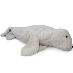 Senger Warmteknuffel Zeehond - Wit - 63 Cm