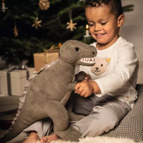 Steiff Knuffeldino T-rex Thaisen - 45 Cm - Afbeelding 3