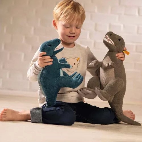 Steiff Knuffeldino T-rex Thaisen - 45 Cm - Afbeelding 4