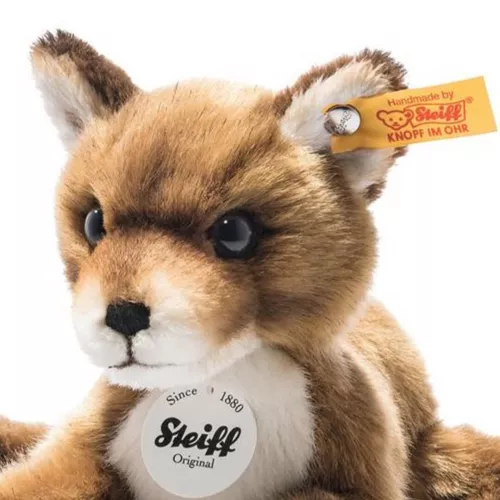 Steiff Knuffelvos Foxy Baby Fox - 19 Cm - Afbeelding 2