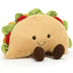 Jellycat Amusables Knuffeltaco - 17 Cm