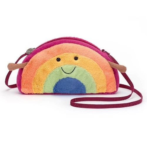 Jellycat Amuseable Kindertas Regenboog - 25 Cm - Afbeelding 2